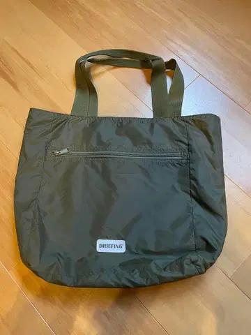 BRIEFING 올리브 토트백