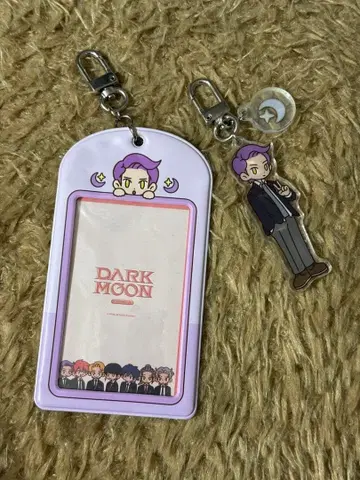 DARK MOON ENGENE 니키 노아 트레이딩 카드 케이스 키링 니키