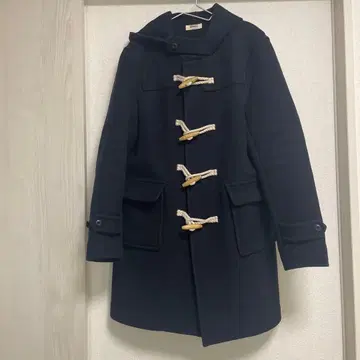 RHC 론 헤르만 네이비 더플 코트 후드 부착