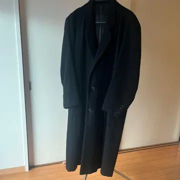 Y's for men 블랙 체스터 코트 M