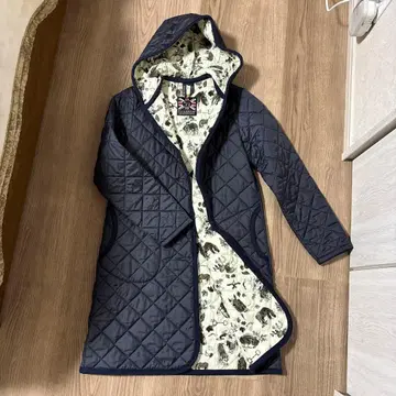 Lavenham 퀼팅 자켓 후드 부착