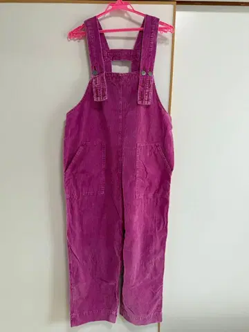 RODEO CROWNS 핑크 오버롤