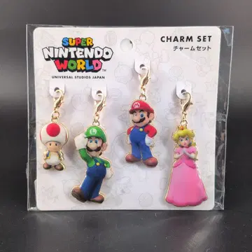 [ 새상품 ] 피규어 참 세트 USJ 슈퍼 마리오