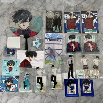 [ 묶음 판매 정가 이하 ] 블루 록 이토시 린 아크릴 스탠드 엽서 외