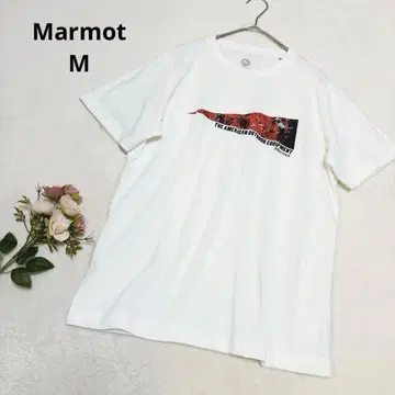 마모트 Marmot 그래픽 프린트 반팔 티셔츠 아웃도어 M