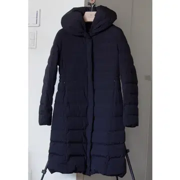 데밀룩스 빔즈 숄카라 롱 다운 코트 블랙 사이즈 36