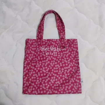 herlipto beauty 체리 토트 루쿠아 한정판 토트백