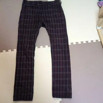 hizomichi 체크 무늬 팬츠 M