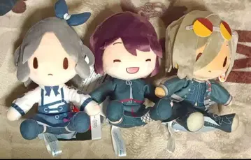 걸즈밴드클라이 후와푸치 봉제 인형 vol.2 전 3종 컴플리트 세트