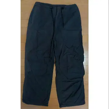 BEAMS 블랙 카고 팬츠