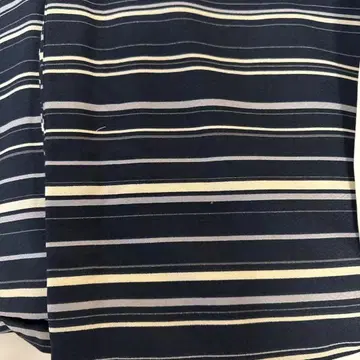 후리후 워셔블 기모노 네이비 스트라이프 코몬 기모노