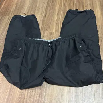 리버서블 팬츠 스트레이트 레그 팬츠 블랙 OTB