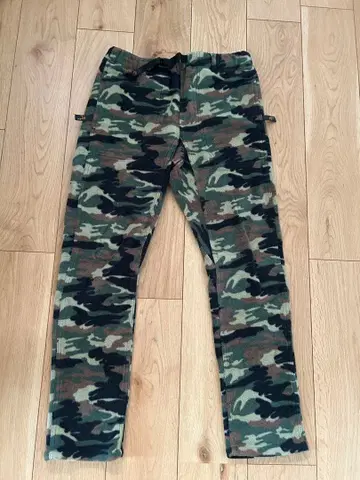 rokx 카모플라쥬 플리스 팬츠