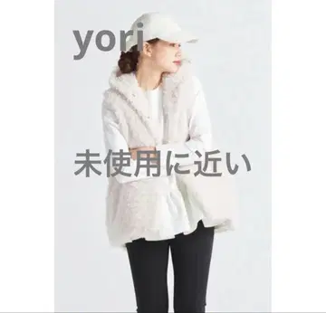 yori 푸들 후드 베스트 플리스 자켓 베스트