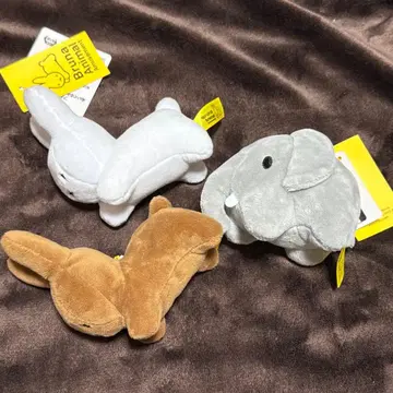 미피 블루나 애니멀 토끼 코끼리 봉제 인형 마스코트