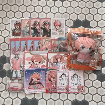 니지산지 아카기 웬 니지파펫 아크릴 스탠드 폴라로이드