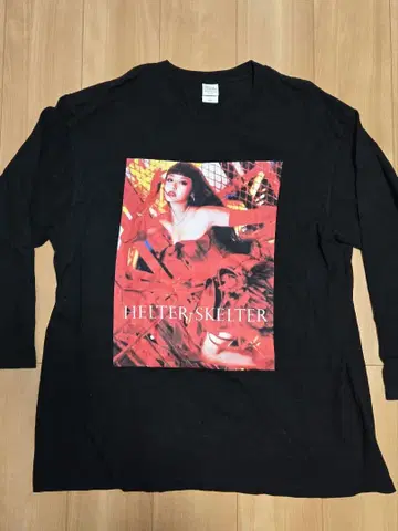 [ 초레어 ] 헬터 스켈터 사와지리 에리카 롱 슬리브 T셔츠 3XL