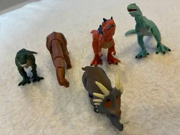 아니아 미사용 새상품, 묶음 판매 공룡 피규어 5체 세트