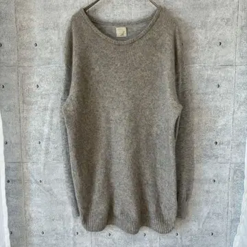 니트카 nitca 긴팔 니트 티셔츠 페렛 울 혼방