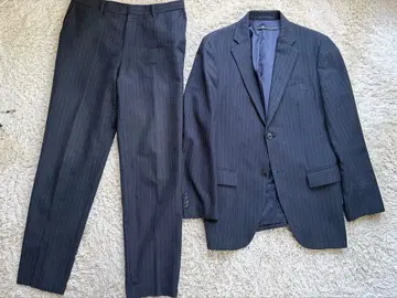 유니클로 +J 수트 셋업 스트라이프