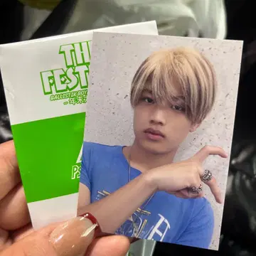 PSYCHIC FEVER 한다 타츠오미 포토 카드 시크레