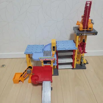 토미카 토미타운 빌드 시티 파워 크레인 건설 현장