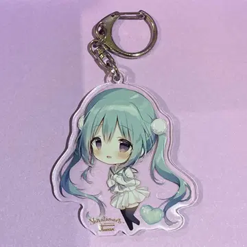 시라타마코 시라타마 c107 아크릴 키링 후와리