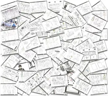 사랑과 선거와 초콜릿 설정 자료 제작 자료 [ 83장 ]