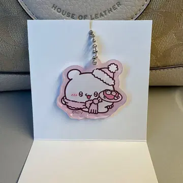 러브이즈 SnowDreamCAFE 카페 아크릴 키링 새상품