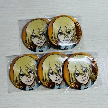 Dr.STONE 류스이 블랙 슈트 점프 페스타 점페스 캔뱃지