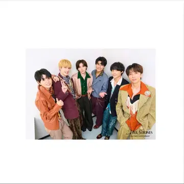 SixTONES MILESixTONES 오리지널 사진 세트 혼합