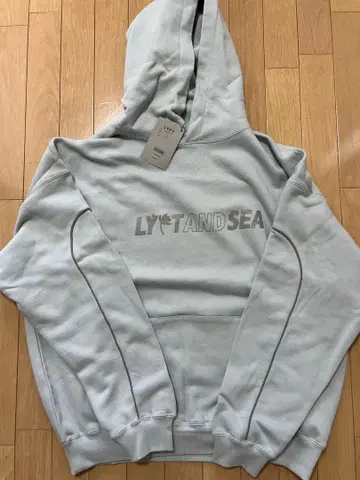 LYFTANDSEA 후드 부착 후드티 라이트 그레이