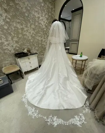 웨딩 베일 2.5m Authentic 긴자
