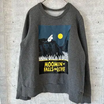 시럽 무민 트레이닝복 맨투맨 긴팔 티셔츠 캐릭터