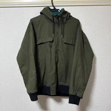 워크맨 리버서블 코튼 후드티