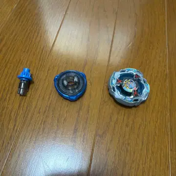 베이블레이드 파랑 은색 디자인