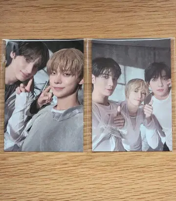 TXT ACT PROMISE SWEATSHIRT 포토 카드 맨투맨