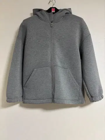 ZARA 그레이 지퍼 후드티