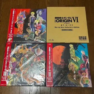 건담 디 오리진 Blu-ray 최초 한정 생산 6권 세트