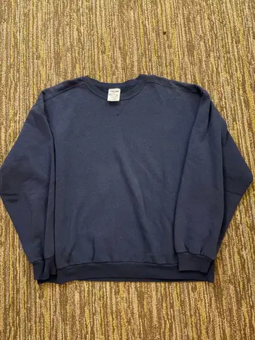 JERZEES 네이비 크루넥 맨투맨 L