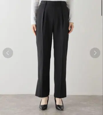 울 트윌 슬릿 팬츠 저널