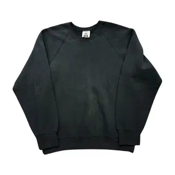 Lee 블랙 래글런 슬리브 맨투맨 L