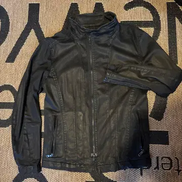 블랙 가죽 자켓 사이즈 3