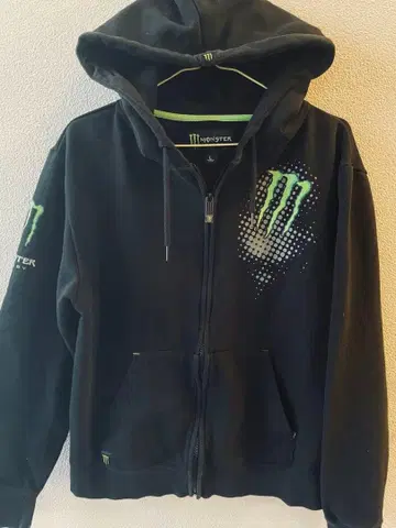 몬스터 에너지 집업 후드티 긴팔 L 사이즈