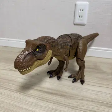 새상품급 마텔 쥬라기 월드 T-렉스 짖는 자립형 대형 공룡