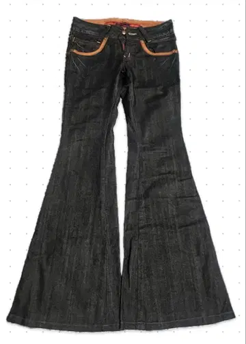 [ et/ET BOITE 에보와트 ] 다크 데님 부츠컷 팬츠 일본제