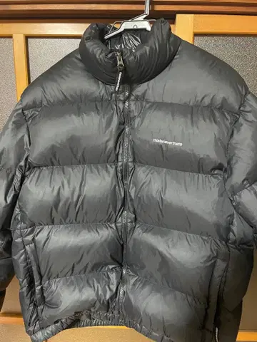 thisisneverthat 블랙 다운 자켓 L