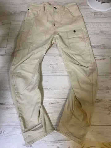 G-Star 화이트 카고 팬츠 31/32