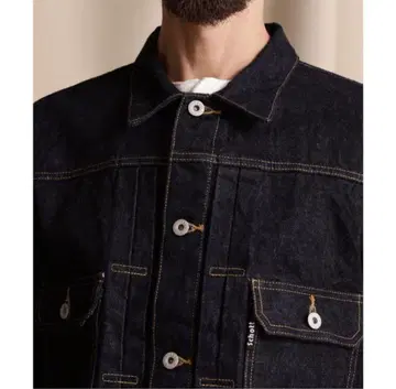 Schott 직영점 한정판 PERFECTO 샷 데님 자켓 XL