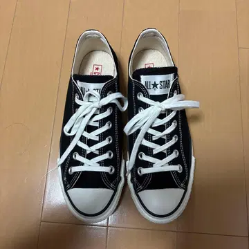 컨버스 올스타 일본제 블랙 25.5